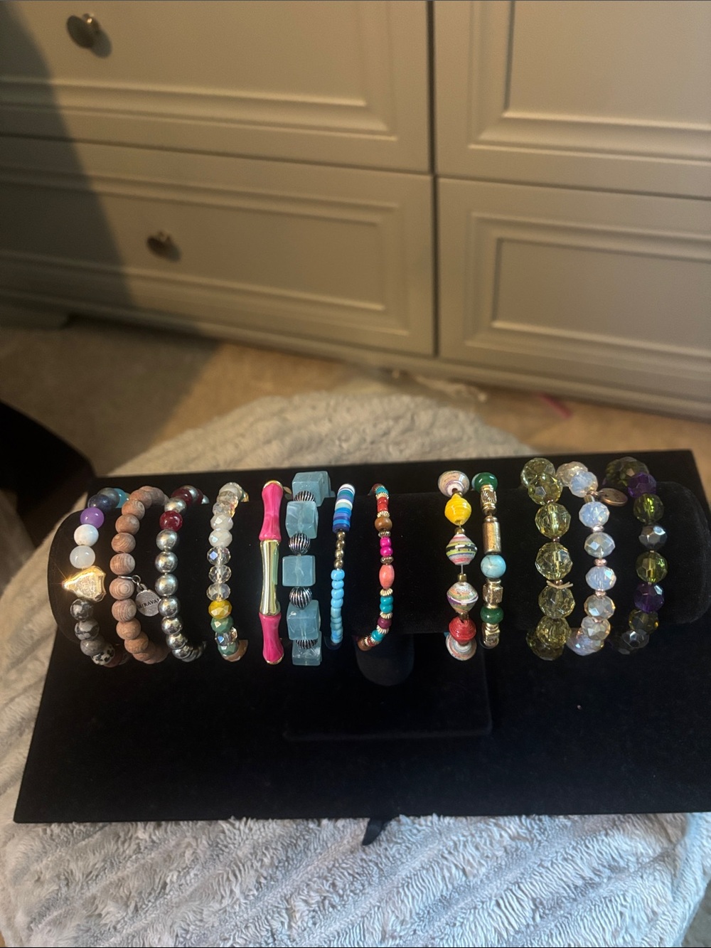 Assorted Beaded Stretch Bracelets - Multicolor Women’s Jewelry